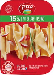 עמק מופחתת שומן 15% 200 גרם