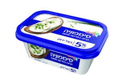 שטראוס גבינת סימפונייה בצל ירוק 5%