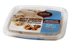 חלוה עם סיבים תזונתיים ואגוזים