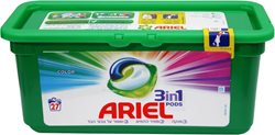 אריאל- קפסולות ג'ל כביסה 27 י'ח color