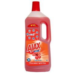 אג'קס-- נוזל לניקוי כללי ורצפות 2 ליטר היביסקוס