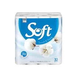סנו- סופט נייר טואלט 32 גלילים