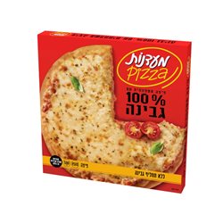 מעדנות- פיצה משפחתית עם 100% גבינה