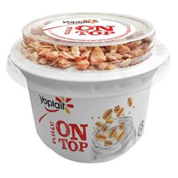 יופלה- יוגורט בתוספת גרנולה