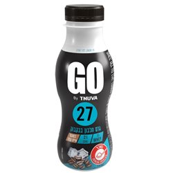 משקה גו 27 גרם חלבון בבקבוק בטעם אייס קפה 340 מ'ל