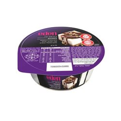 עדן קינוחים- בוואריה בתוספת שברי עוגיות סירופ בטעם שוקולד ובוטנים