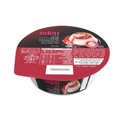 עדן קינוחים- מלבי צונן בתוספת סירופ בטעם שושנים קוקוס ושברי בוטנים פריכים