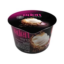 עדן קינוחים- קדאיף קצפת עשירה על מצע איטריות טבולות בסירופ 82 גרם