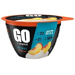 GO יופלה - 20 גרם חלבון במרקם סמיך עם אפרסק