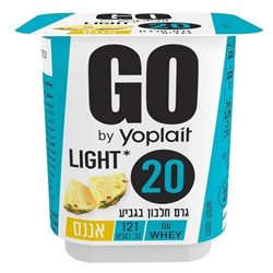 GO יופלה - 20 גרם חלבון יוגורט עם אננס לייט