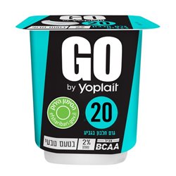 יופלה GO- יוגורט בטעם טבעי 2%