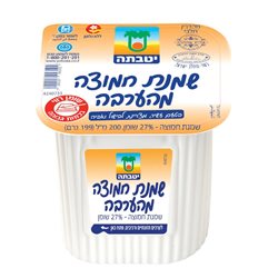 יטבתה- שמנת חמוצה מהערבה 27% שומן