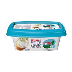 תנובה- קרם גבינת שמנת בטעם טבעי 5%