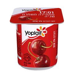 יופלה- יוגורט עם דובדבן 3%