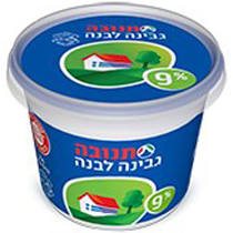 תנובה גבינה לבנה 9% 250 גרם