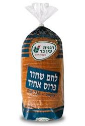 לחם שחור פרוס אחיד