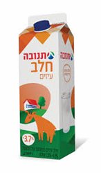 חלב עיזים 3.7% תנובה 1 ליטר