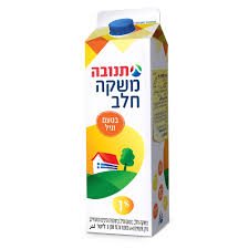 משקה חלב בטעם וניל 1% 1 ליטר תנובה